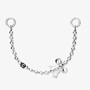 casetify - Charm Keychain - Metallic Bow